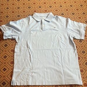 Vineyard Vines Blue Polo Shirt Classic Design